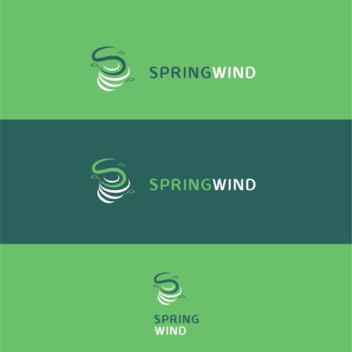 Spring Wind Logo デザイン by DesignTreats