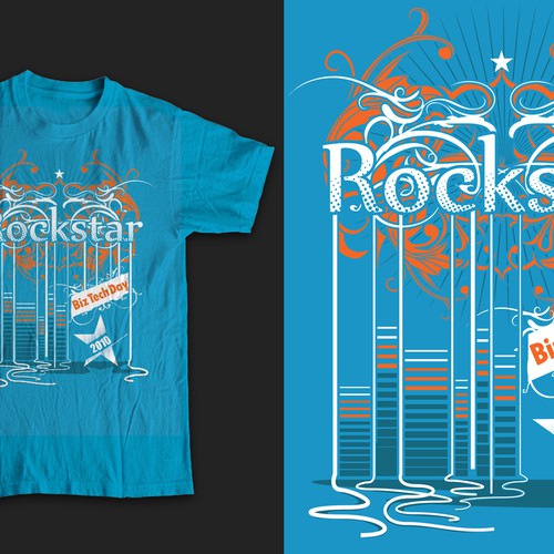 Design di Give us your best creative design! BizTechDay T-shirt contest di Atank