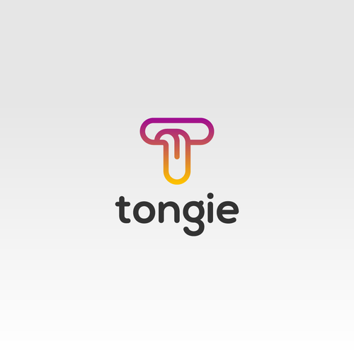 Design di Design Tongie's brand which is an A.I. boosted, language teaching mobile app di SiBudi Design