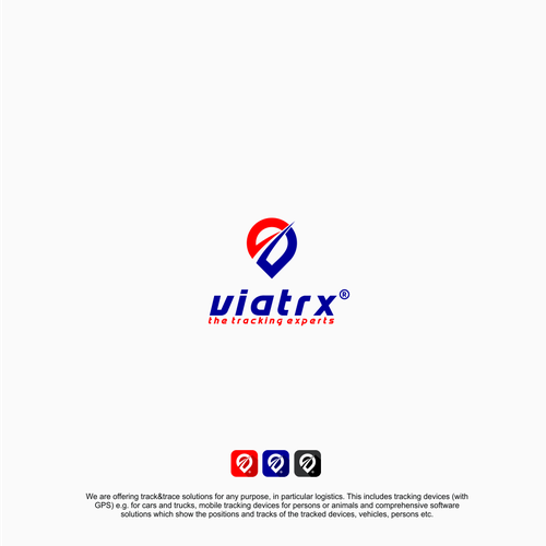 Logo Design for track&trace solution "viatrx" Design by Banaan™