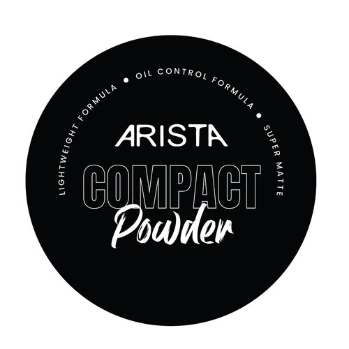 Arista Compact Powder Design by hira javed