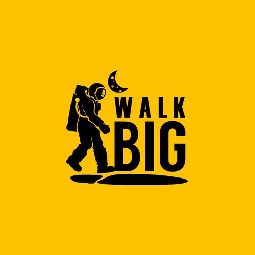 Create a logo for Walk Big, an online media company Design by w.win