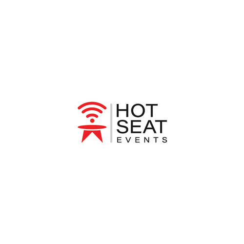 Impactful Logo For 'Hot Seat Events' – Learn from Industry Experts Through Livestreams & Events.-ontwerp door wTobia