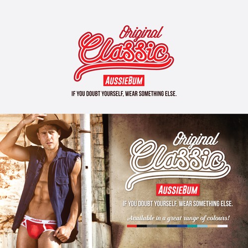 Design the logo for aussieBum's No1 Underwear range; Original Classic Design by okydelarocha