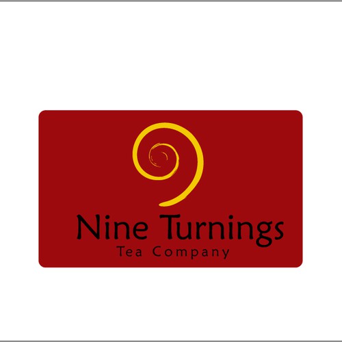 Tea Company logo: The Nine Turnings Tea Company Design por CREATEEQ