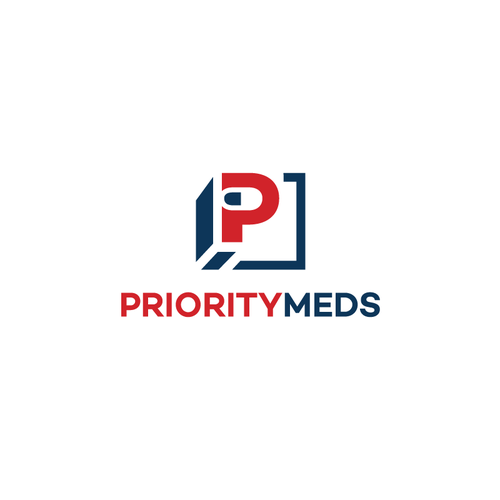 Priority Meds Design by HueblendStudios