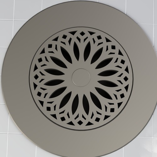 Design the holes pattern for a Shower Drain Design by ANGEL■█