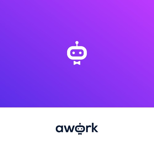 New logo for AI-based productivity software "awork" Design by Angela Cuellar