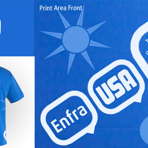 t-shirt design required for company summer outing Diseño de GabrielStanciu