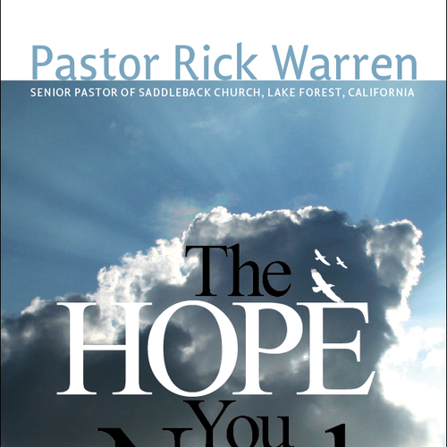 Design Rick Warren's New Book Cover Réalisé par rightalign