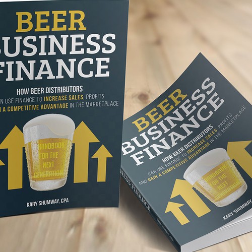 Design an award-winning book cover for the beer business Design by Ciusan