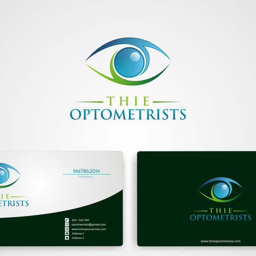 Thie Optometrists needs a new logo and business card Design by Blesign™