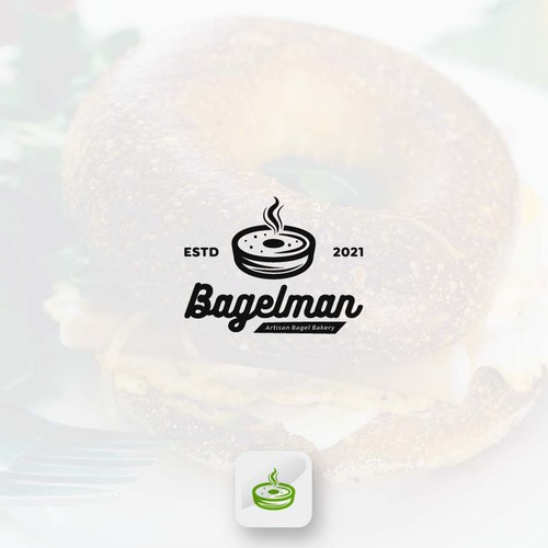 Design a cool new logo for an established bagel bakery Design by MotionPixelll™