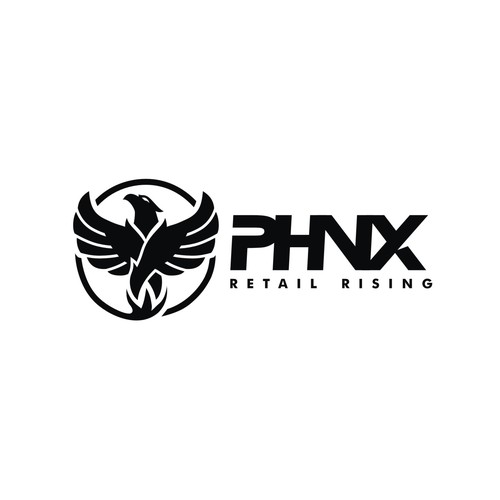 Design a geometric logo of a phoenix for a tech accessories retailer Design by Yulianto.dedy