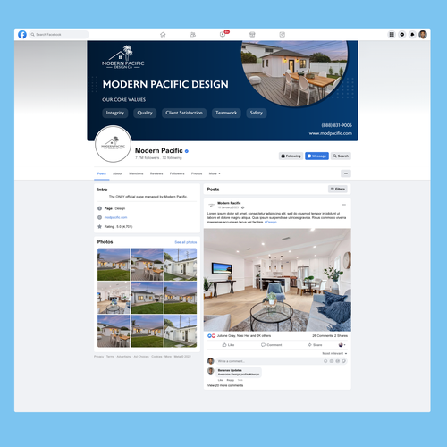 Social media page contest entry by Anurag D. Designer