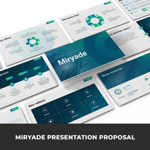 PowerPoint template contest entry by SlideFactory