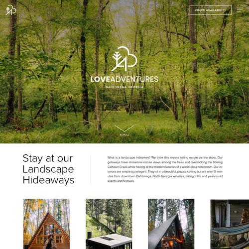 LoveAdventures Website Design by Obizzy