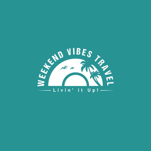 Design a Travel Logo for Weekend Vibes Travel Design by Pragiee