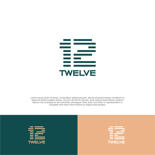 Ikan TunaさんのDesign a Minimalistic and Sophisticated Logo & Brand Identity Pack for 'Twelve' Guesthouse in Bali"デザイン