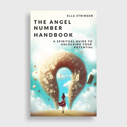 Designs Ebook cover for book on angel numbers Book cover contest