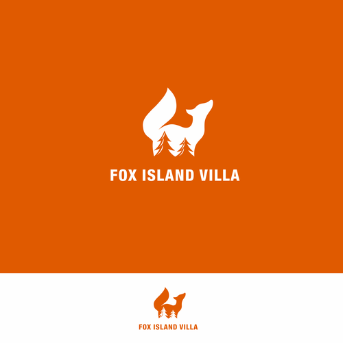 Design a Vacation Home Logo that Depicts Paradise on Fox Island Design by SWARN " O