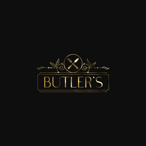 Butler's Restaurant Logo Ontwerp door Butryk