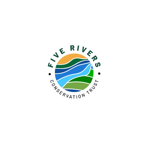 Inspiring logo for land conservation org – save farms and forests, protect clean water, and connect people to nature! Diseño de Saan creatives™