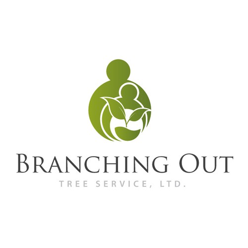 Create the next logo for Branching Out Tree Services ltd. Ontwerp door JPBituin™