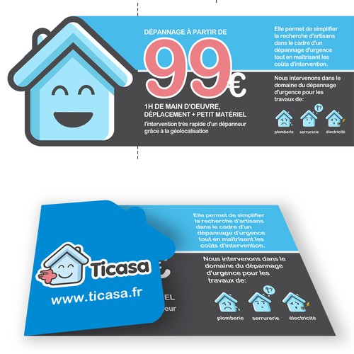 Proposta di design per un contest della categoria Cartolina, volantino o stampa realizzata da edgrafico