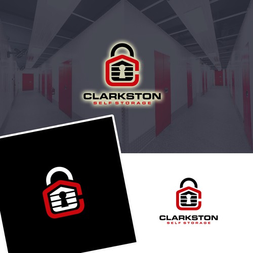 Self Storage Logo | Clarkston Self Storage Design by @pengrajinlogo