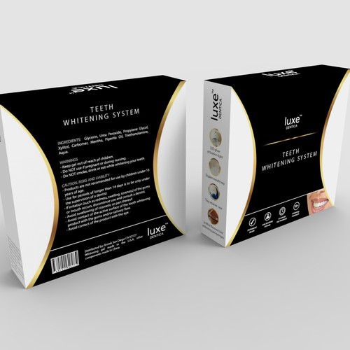 Teeth whitening packaging Design by MZ.Studio