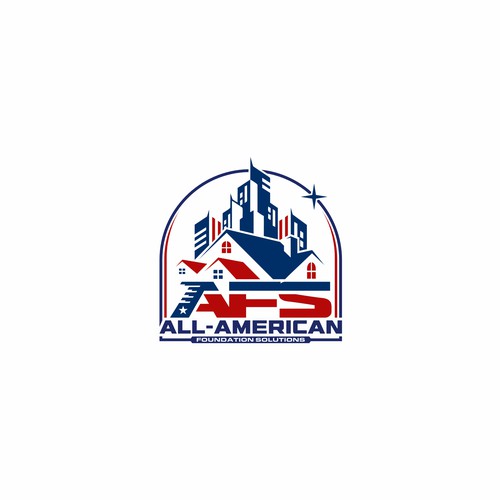 All-American Foundation Solutions Company Logo Design by the.yellowmortar