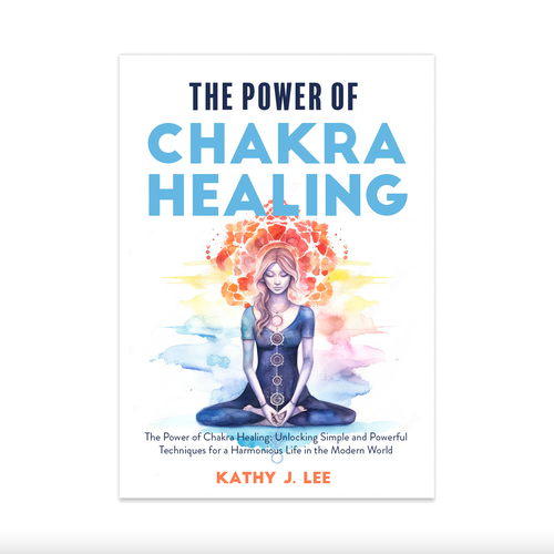 🔥🔥-=  UNIQUE CHAKRA HEALING KDP Ebook Cover =- 🔥🔥 Design by marta_brk