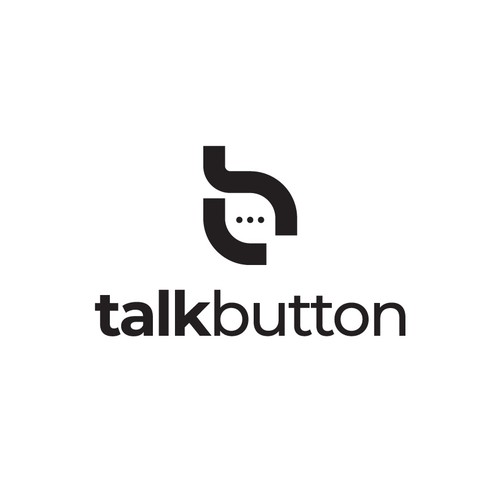 TalkButton - the AI Live Receptionist Has an Identity Crisis :) Diseño de Mr.CreativeLogo