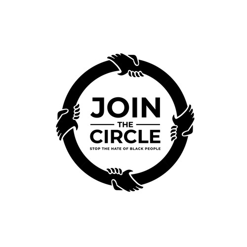 Anti racism logo Design by CreativeJAC