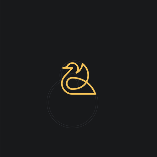 Modern duck logo for professional setting Design by symphony™