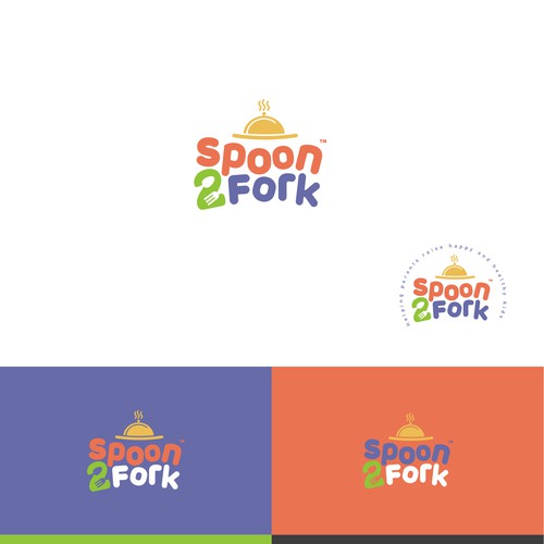 Design baby to toddler cooking class logo for Spoon 2 Fork Design by Romero Melo™
