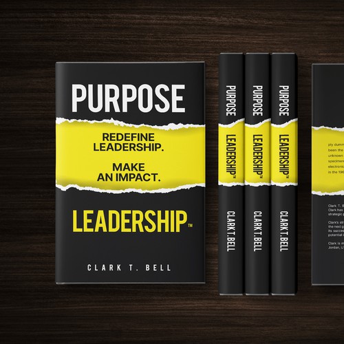 Purpose Leadership Book Cover Design by Aaniyah.ahmed