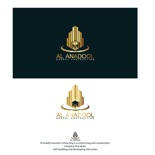 Design attractive logo for "Al Anadol General Construction Company" Design by Rafi Malikul Mulki