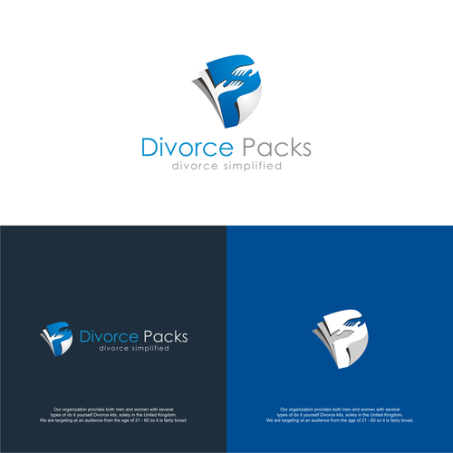 Divorce Logo  - UPDATED BRIEF, Ideally hand/computer drawn / Original Logo - Blind Filter Enabled Diseño de okdesignstudio