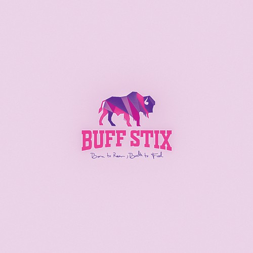 Buff Stix...Lean, Delicious, Buffalo Strong. Design by knight brands™