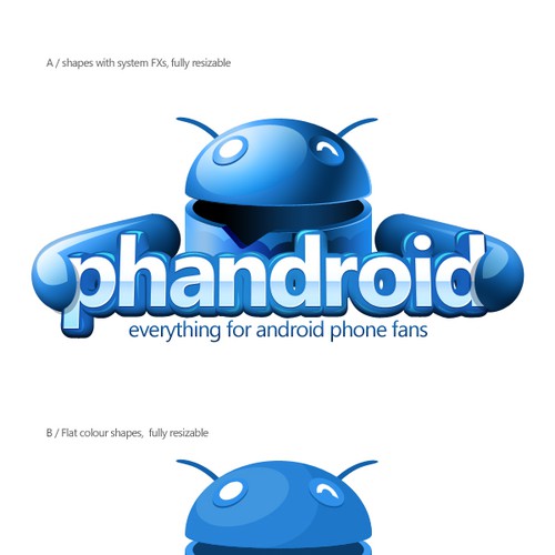 Phandroid needs a new logo Réalisé par Windflo