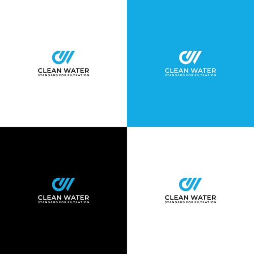 Simple Clean Logo for Water Filtration Company Design by Siput ♔