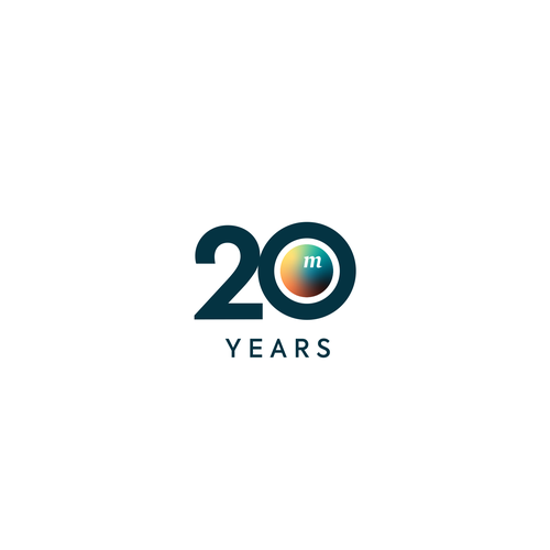 Design a 20 year company logo to celebrate this milestone. Design by Argim