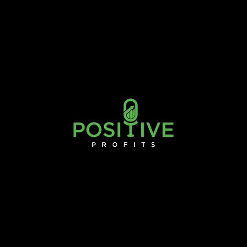 Positive Profits Logo Design by assiktype