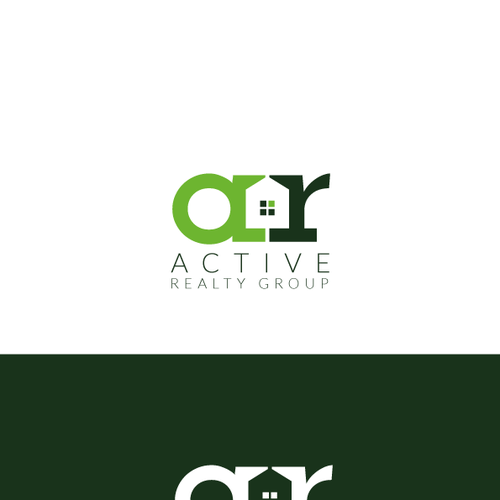 Rebrand capturing logo for real estate firm Active Realty  Design by pulestar