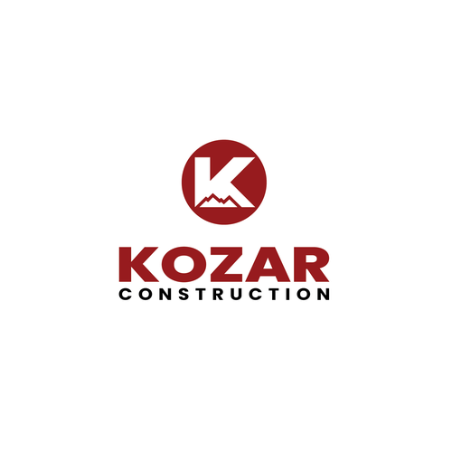 Simple Construction Company Logo with Creativity Design by Danielf_