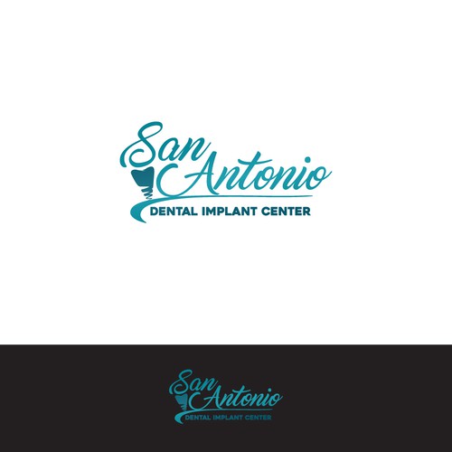 Dental Implant Business Logo Design by Three Crowns Studio