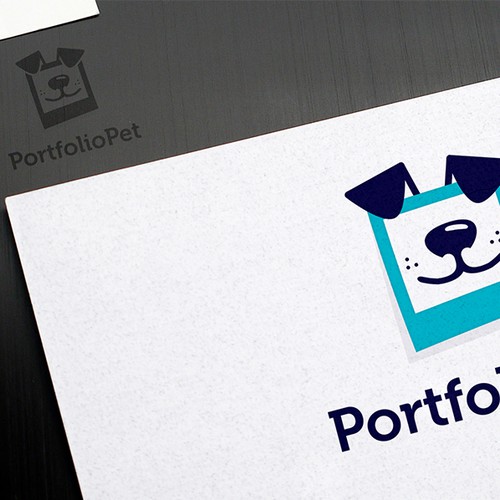 Design logo for custom made digital art of your furry friends- PortfolioPet Design by Natalia FaLon