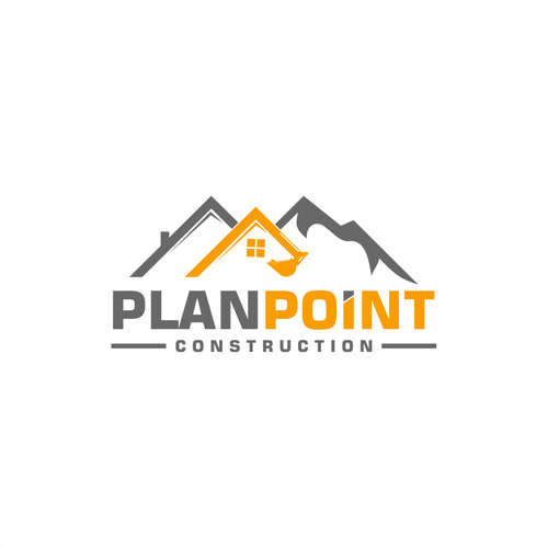 PlanPoint Construction Logo Needs A Remodel Design by sabarsubur